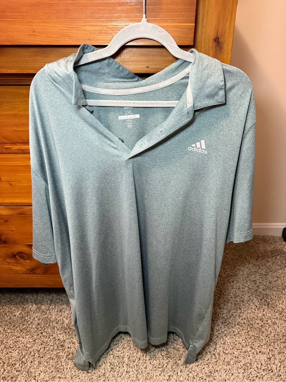 Adidas golf polo